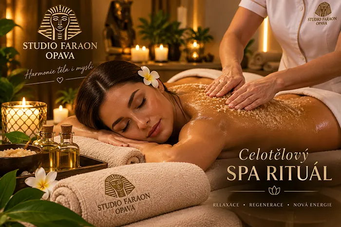 Celotělový SPA rituál Studio Faraon Opava